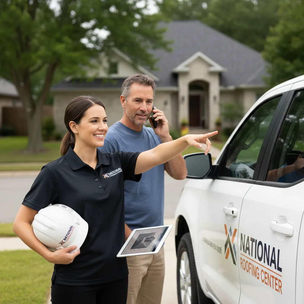 National Roofing Center customer support in Kaplan